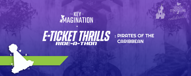 E-Ticket Thrills Ride-a-Thon: Pirates of the Caribbean event cover image