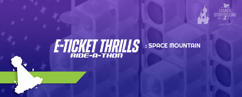 E-Ticket Thrills Ride-a-Thon: Space Mountain event cover image