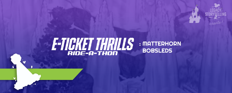 E-Ticket Thrills Ride-a-Thon: Matterhorn Bobsleds event cover image