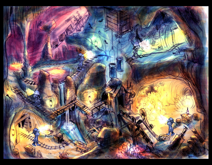 Big Thunder Mountain Cave Concept Sketch 2.jpg